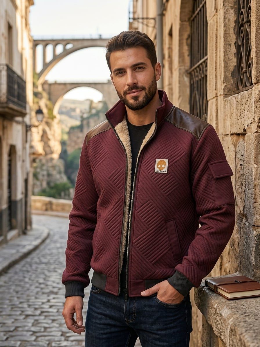 Veste en cuire  vue 2